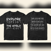 Braille Day 50 Editable T shirt Designs Bundle Part 1