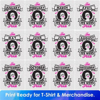 Afro 50 Editable T shirt Designs Bundle Part 2